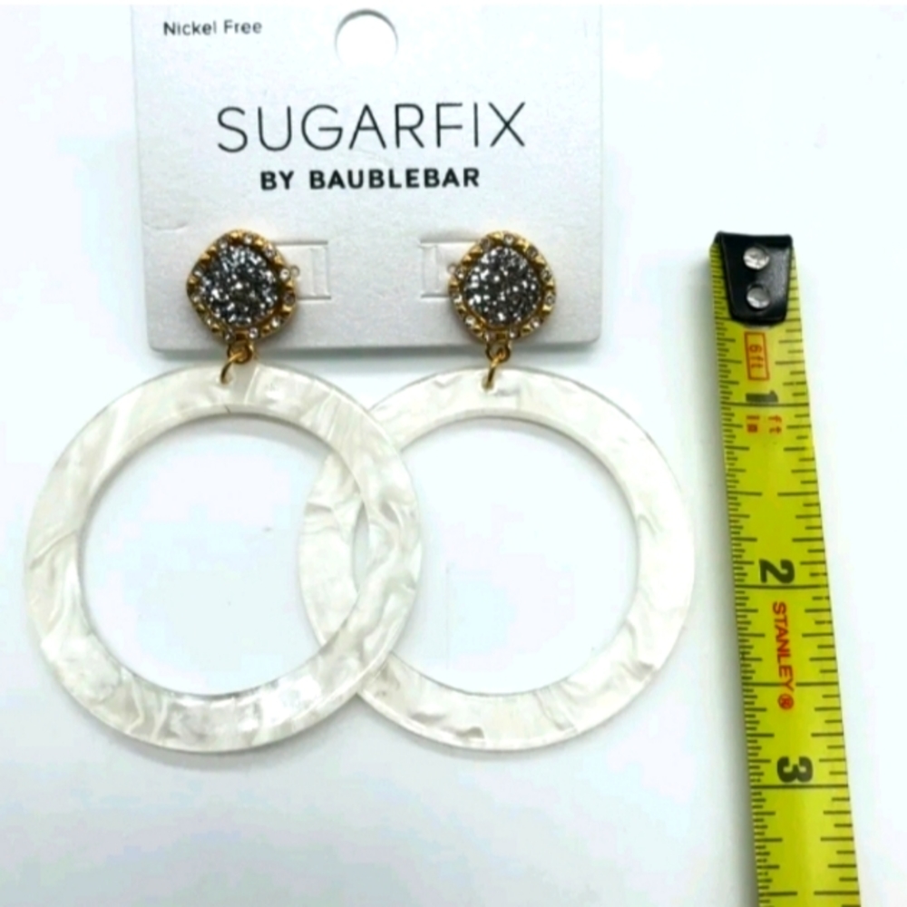 SUGARFIX LARGE HOOP EARINGS!!